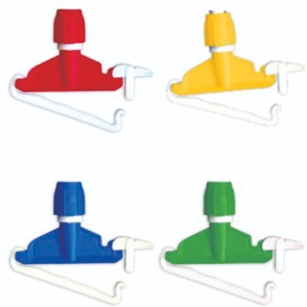 Garra Mop Úmido Branco/Azul/Vermelho